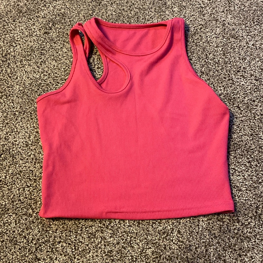 Pink Crop top